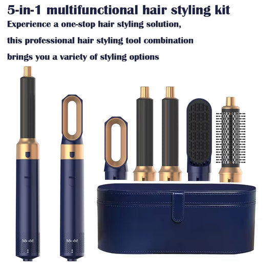 Secador Styler Brillalia™ 5 en 1 – Secador, Alisador y Rizador Profesional